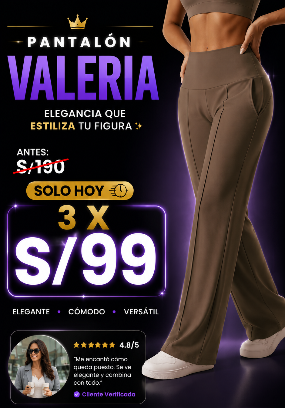 Pantalon Valeria 3x99